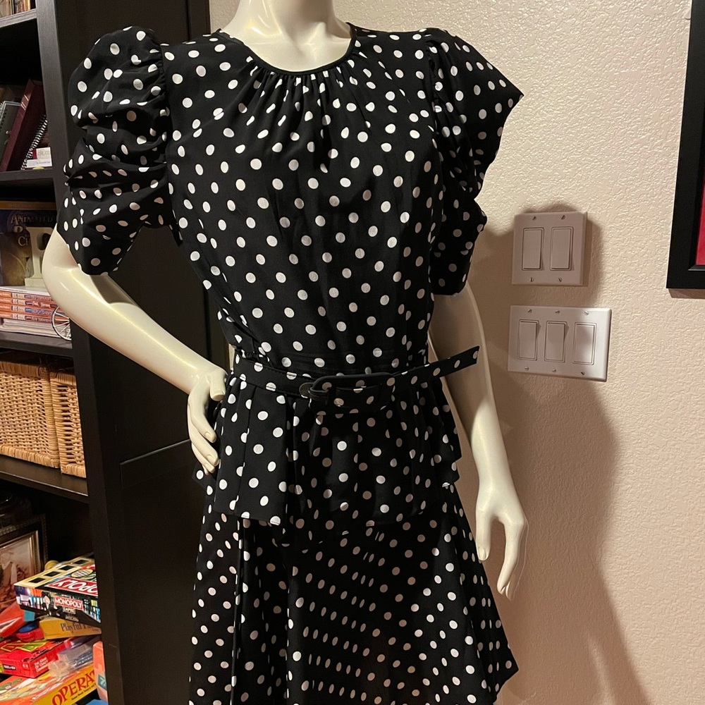 Michael Kors collection peplum dress